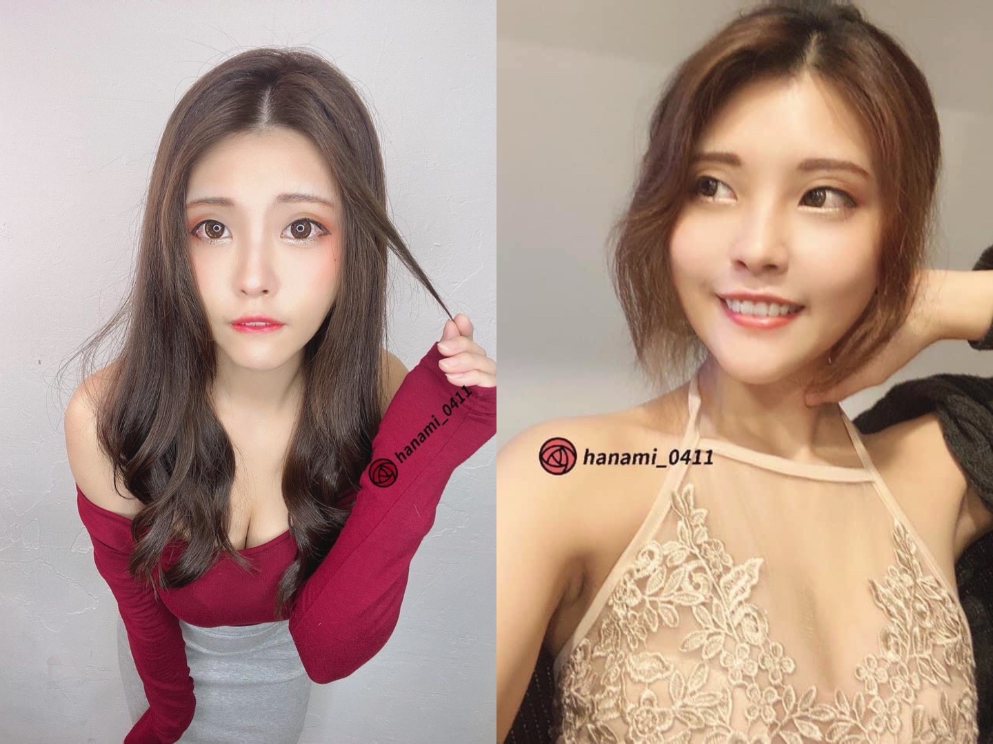 JKF女郎苡琍完美展現如何用胸部拯救世界。（翻攝自苡琍 Hana IG）