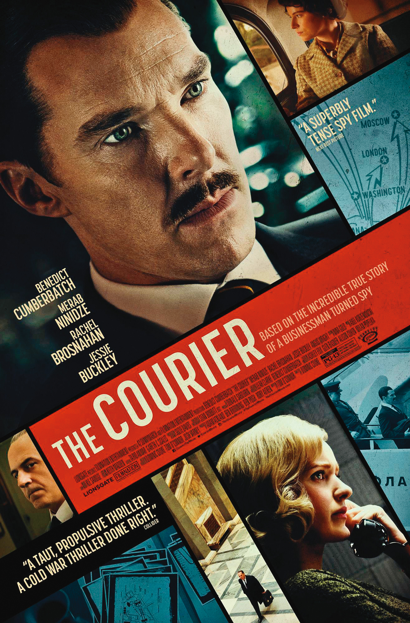 《鐵幕行動》(The Courier)(車庫娛樂提供)