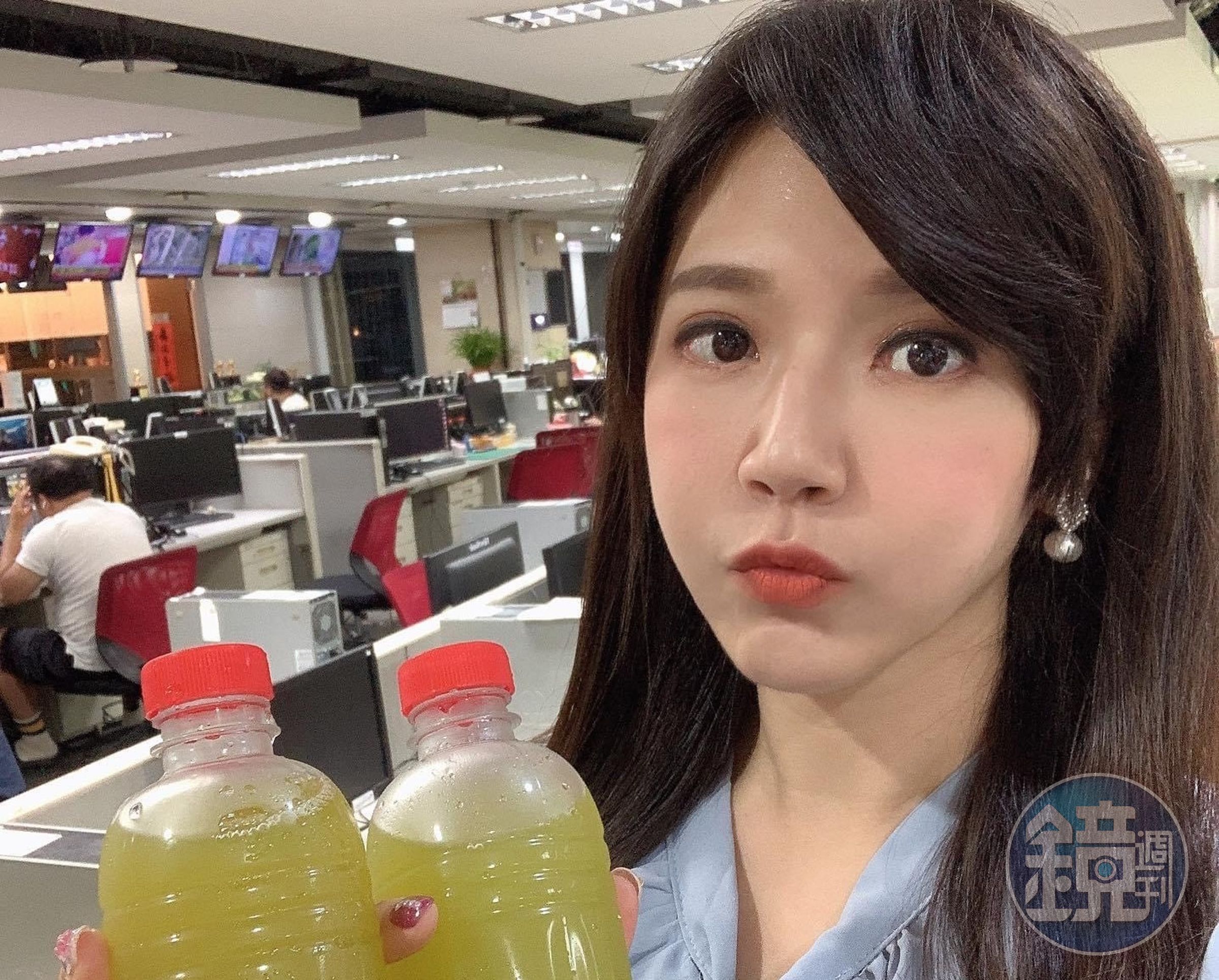 鄭亦真日前不知自己成了小三，還在臉書po出正能量的圖文。（翻攝鄭亦真臉書）