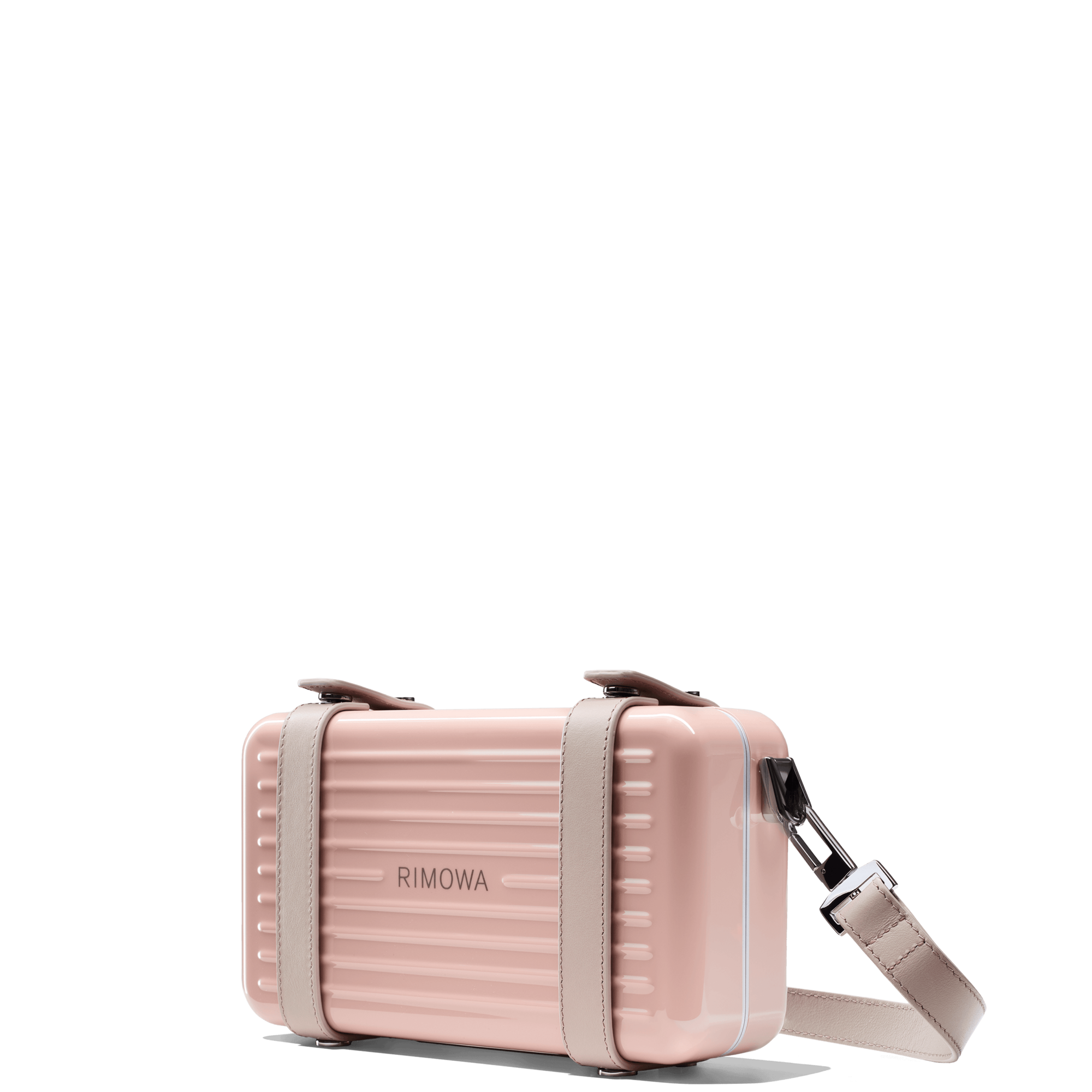 Desert Rose霧粉色RIMOWA Personal。NT$41,400。(美之心提供)
