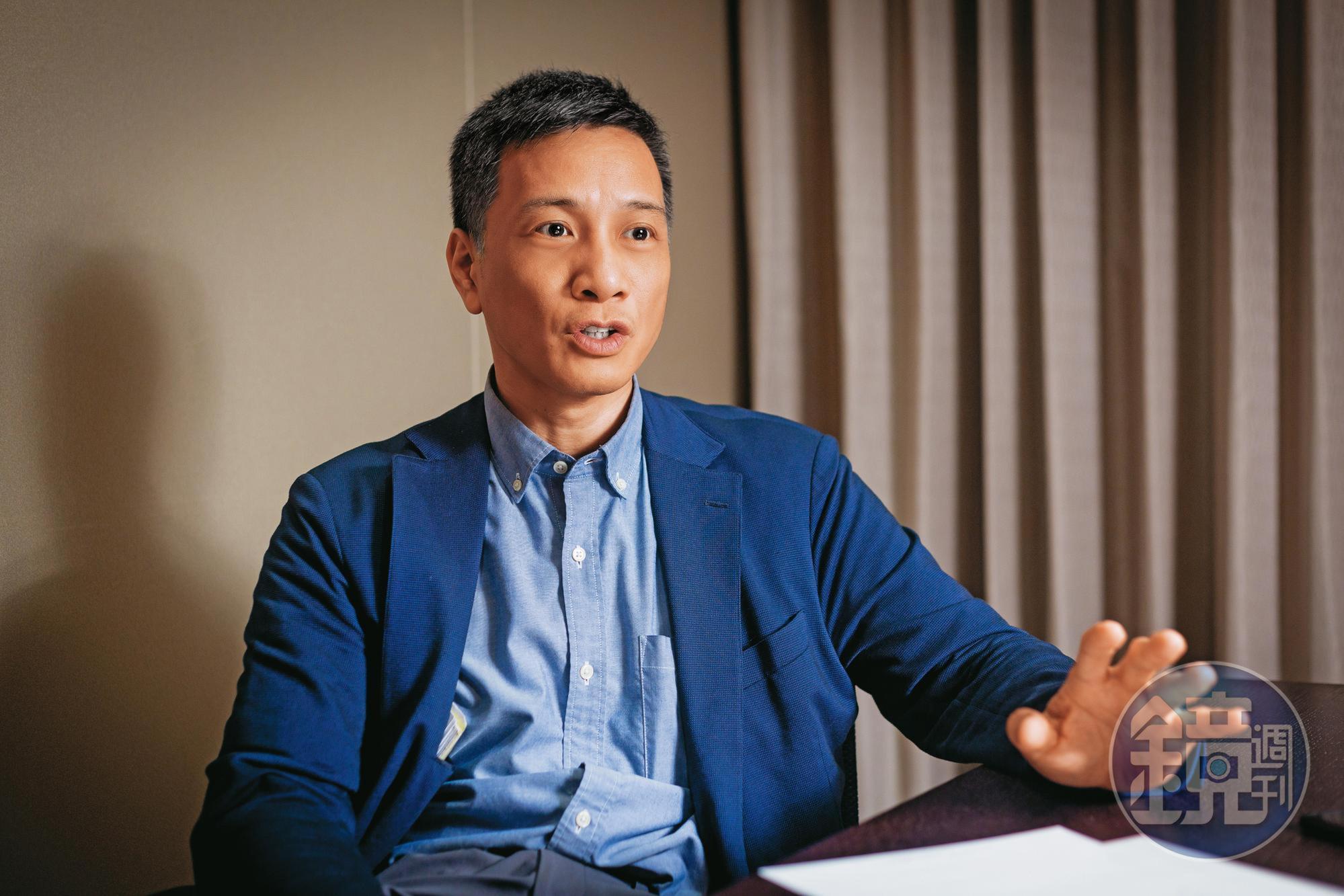 東元第三代少主黃育仁上週三接受本刊專訪,大談東元切入電動車市場願景。