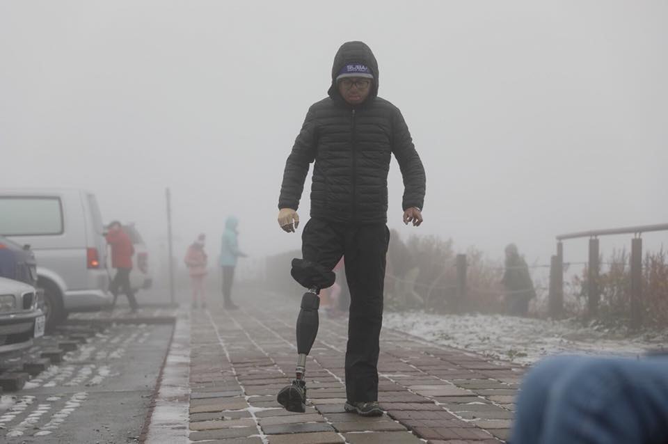 徐晏祥是高雄氣爆受害者，他決定「取之社會用之社會」，向太魯閣號事件受災戶捐出10萬元。（翻攝徐晏祥臉書）