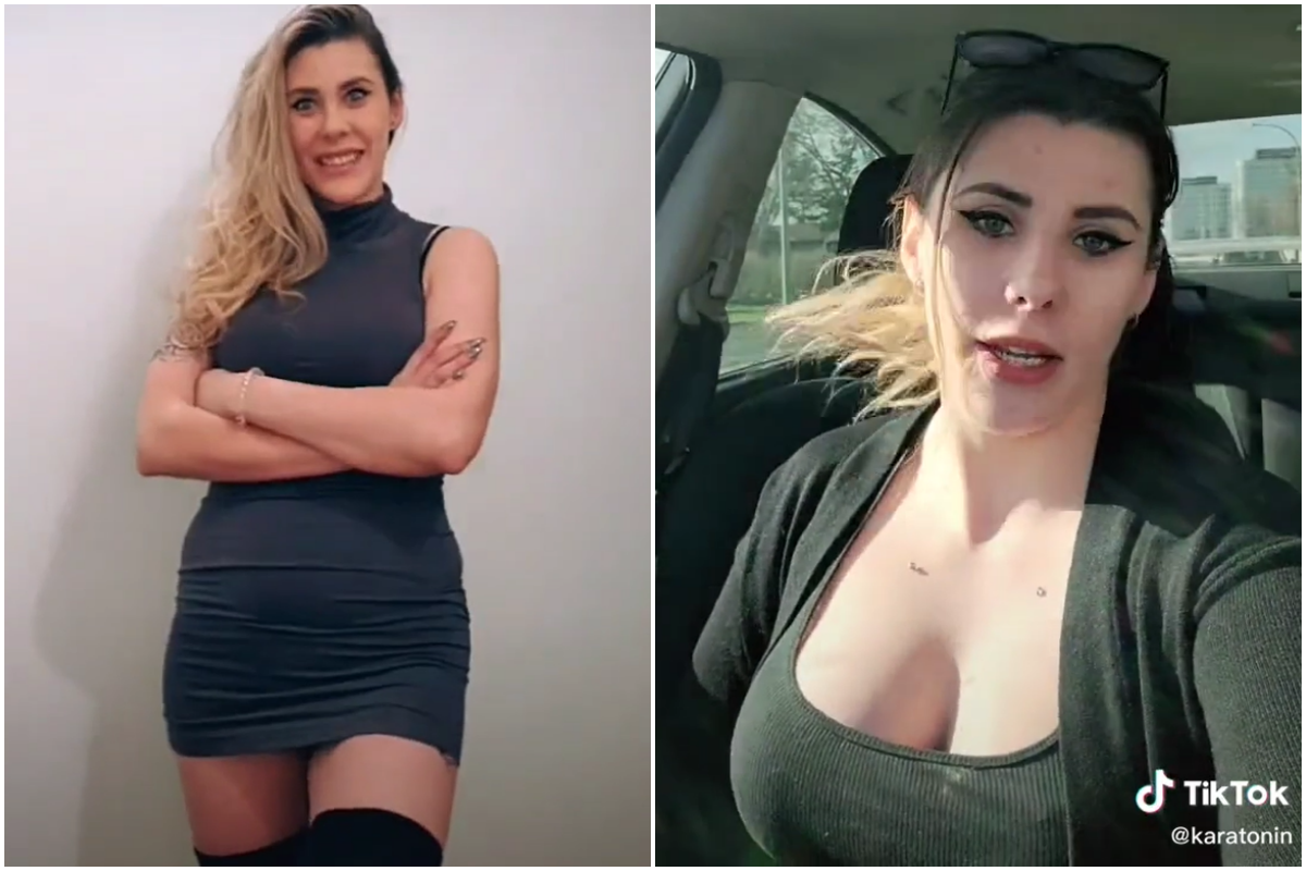 辣媽分享壞壞片被自己媽媽看到的慘痛經驗。（翻攝自卡菈抖音）