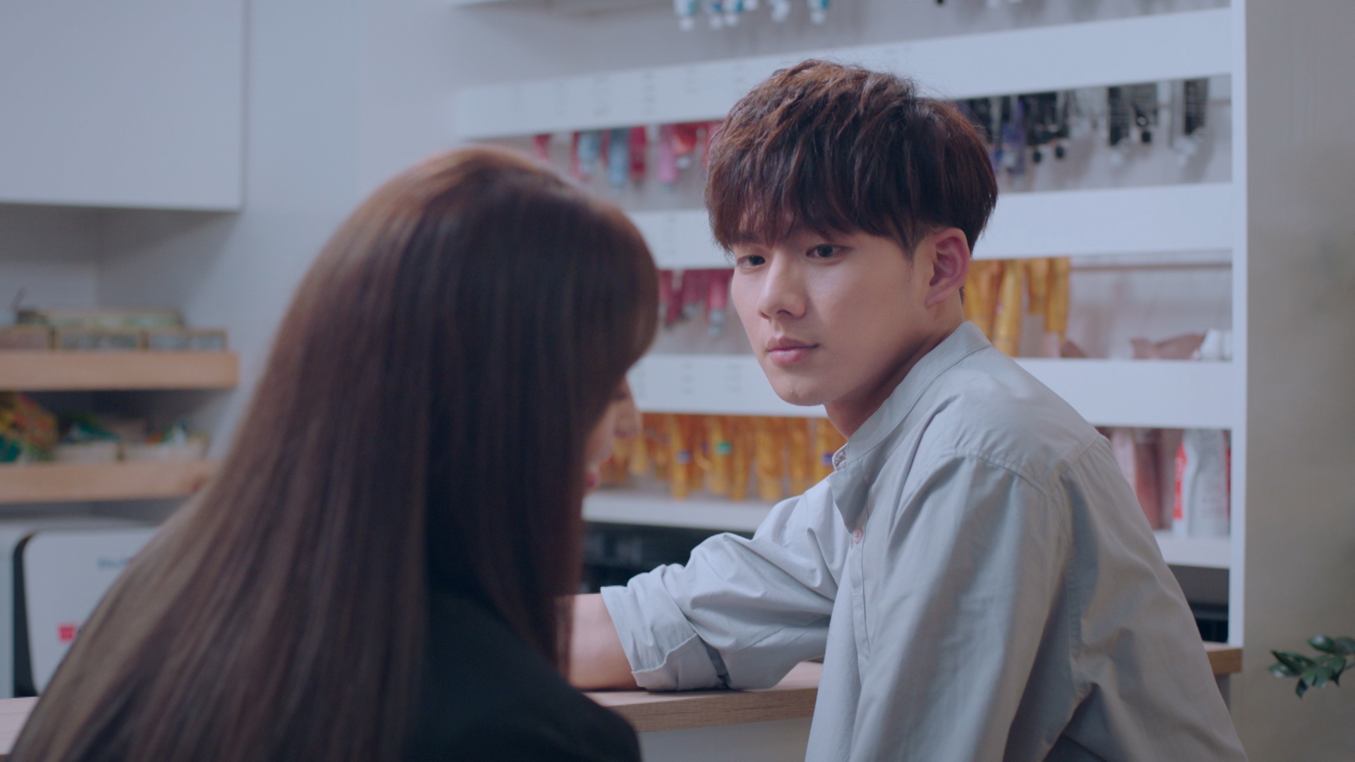 《戀愛是科學》吳念軒和莫允雯在劇中有深刻戀情。（台視提供）