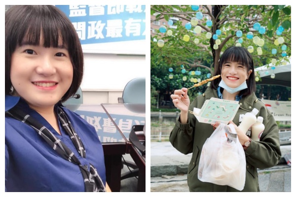 鄭孟洳2年前莫名被網友罵醜肥後積極健身,目前(右圖)已瘦下30公斤。(翻攝自鄭孟洳臉書)