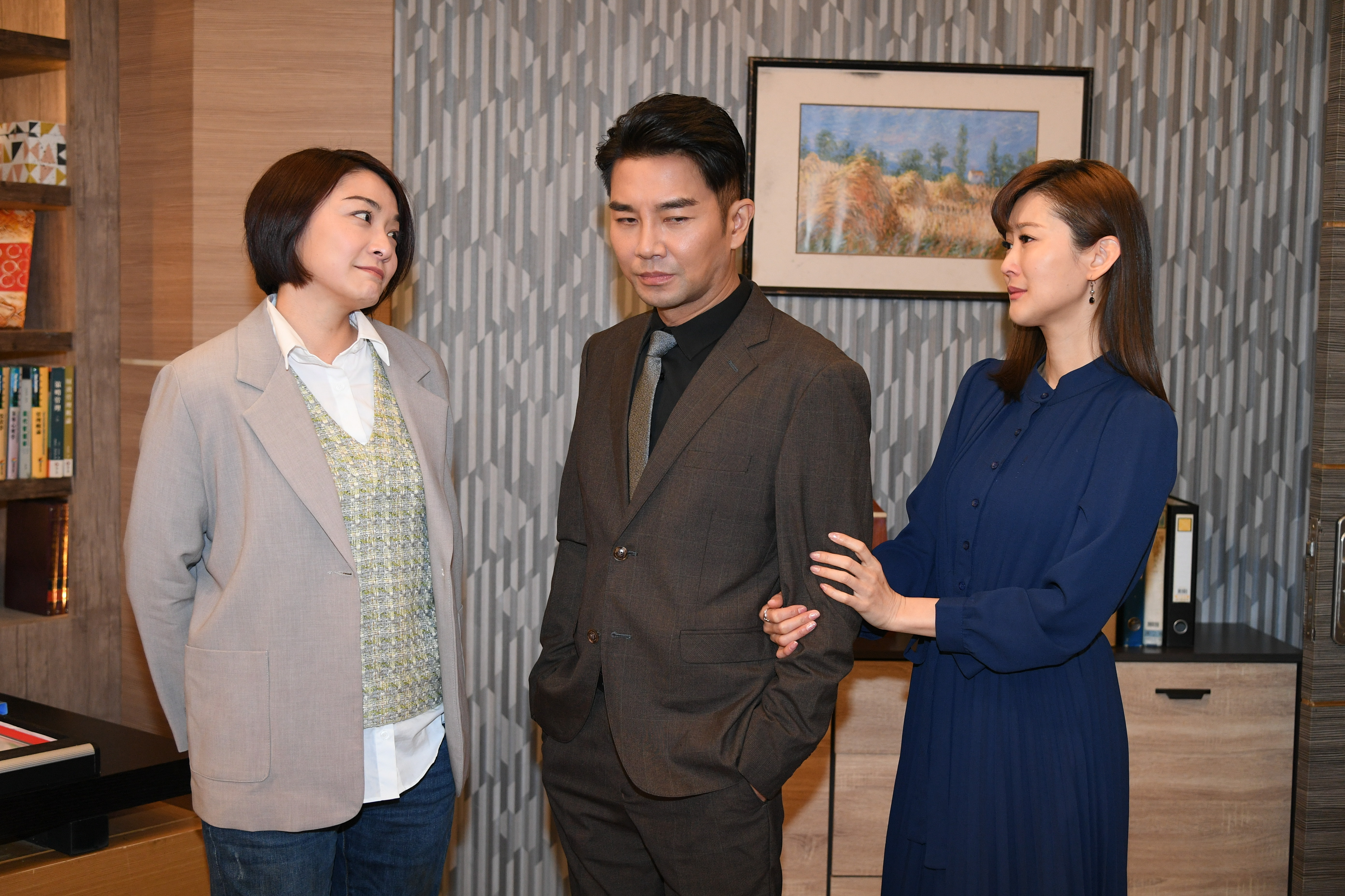 謝承均睽違2年再次演出三立台劇，在《天之驕女》表現精彩。（三立提供）