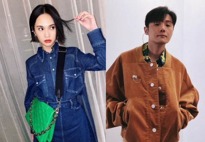 楊丞琳與李榮浩分隔超過300天沒見面，終於在今年1月團聚。（翻攝自楊丞琳IG、李榮浩IG）