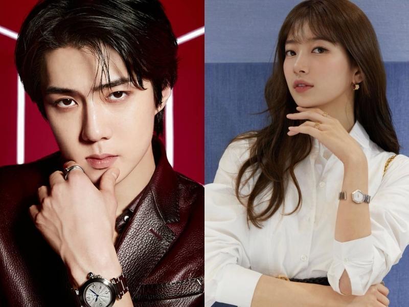 EXO吳世勳、miss A出身的秀智雖然年紀輕輕,但都以偶像活動累積了不少資產。(翻攝自EXO IG、秀智IG)