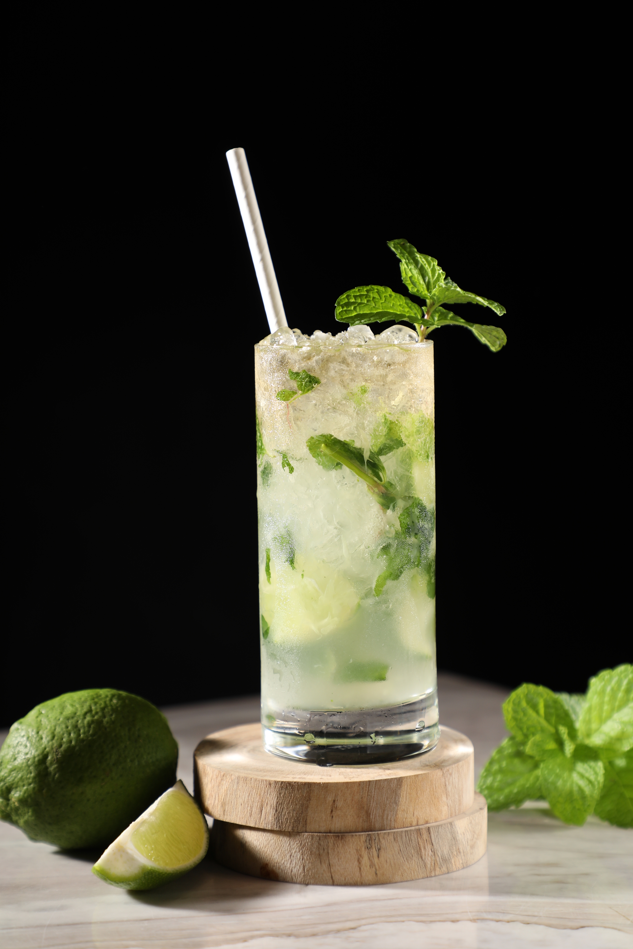 舒適圈的「Mojito」是無氣泡版本，但酸甜與香氣均衡，喝來仍相當清新。（350元／杯）