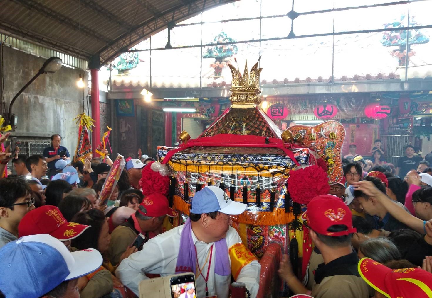 永靖廟王永安宮建廟200多年,是大甲媽遶境百年路線必經停駕點。(頂新和德文教基金會提供)