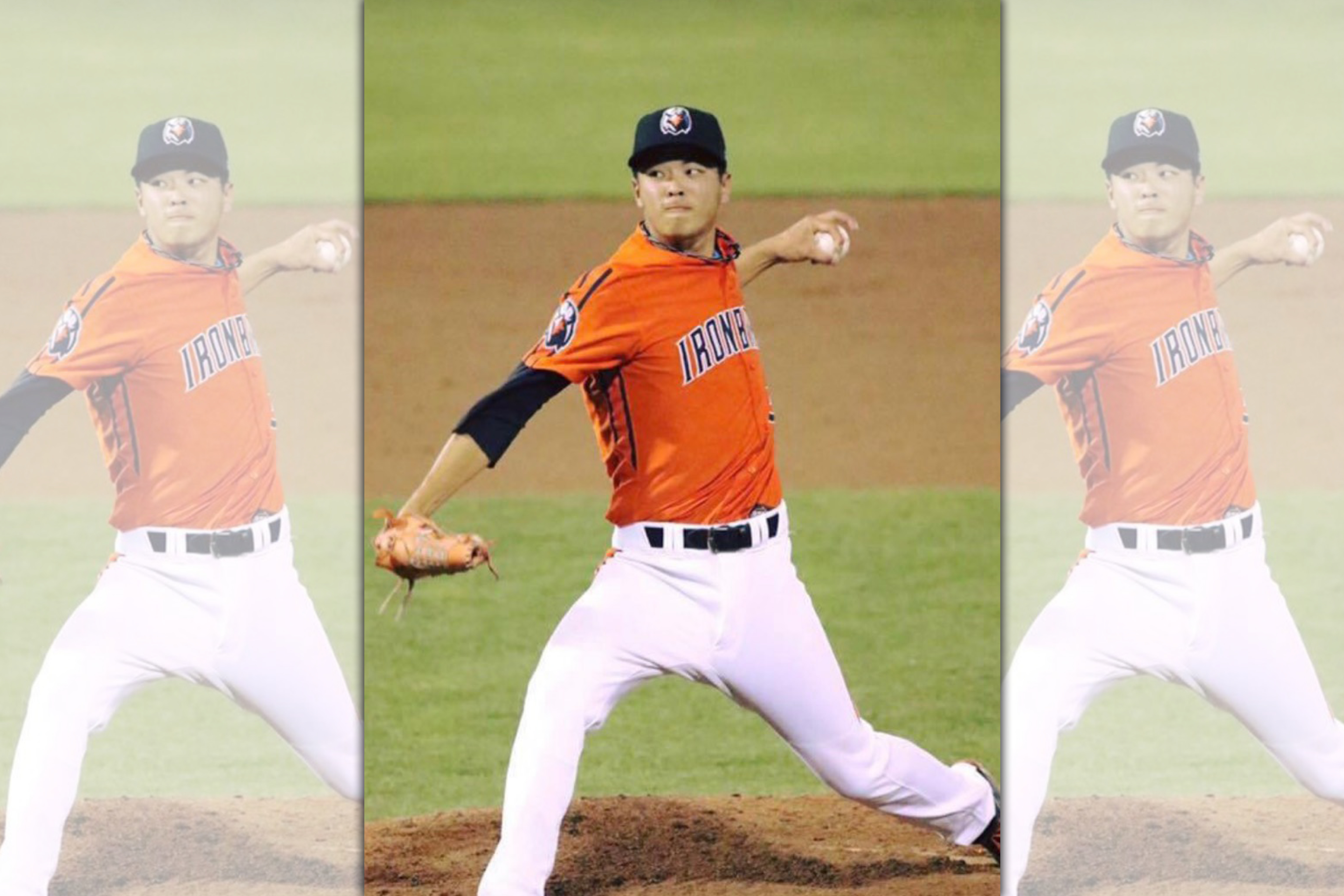 林逸翔過去曾效力於巴爾的摩金鶯隊小聯盟，繼陳偉殷之後成為第二位金鶯隊台灣選手。（讀者提供）