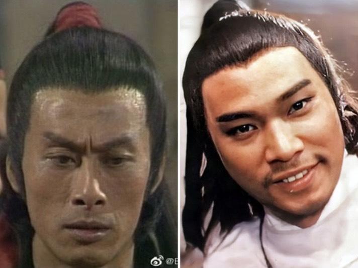 曾在《楚留香》飾演「胡鐵花」的吳孟達(右圖)2月底才因癌症病逝,沒想到,才過1個多月,同劇的黃樹棠(左圖)也受到癌症折磨而離世。(翻攝自微博)