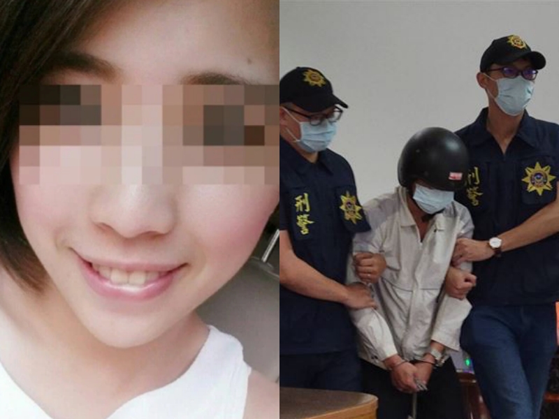 55歲黃姓嫌犯（右）擄走曾姓女子（左）後殺害，未料幫曾女處理後事的竟是生前要好的友人。（翻攝自臉書、翻攝畫面）