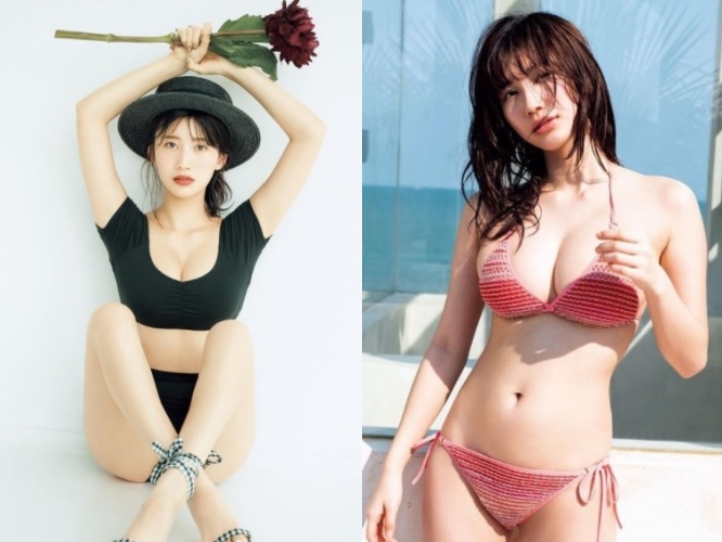 寫真女星小倉優香被日本網友猜測會以「寫真轉AV」的模式轉職AV女優。(翻攝自小倉優香IG)