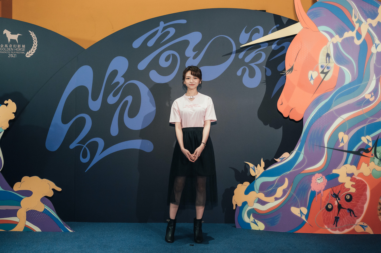 陳姸霏在新作《2049：刺蝟法則》挑戰未婚懷孕的角色，藉由這次演出重新省思自己與母親的關係。（金馬執委會提供）