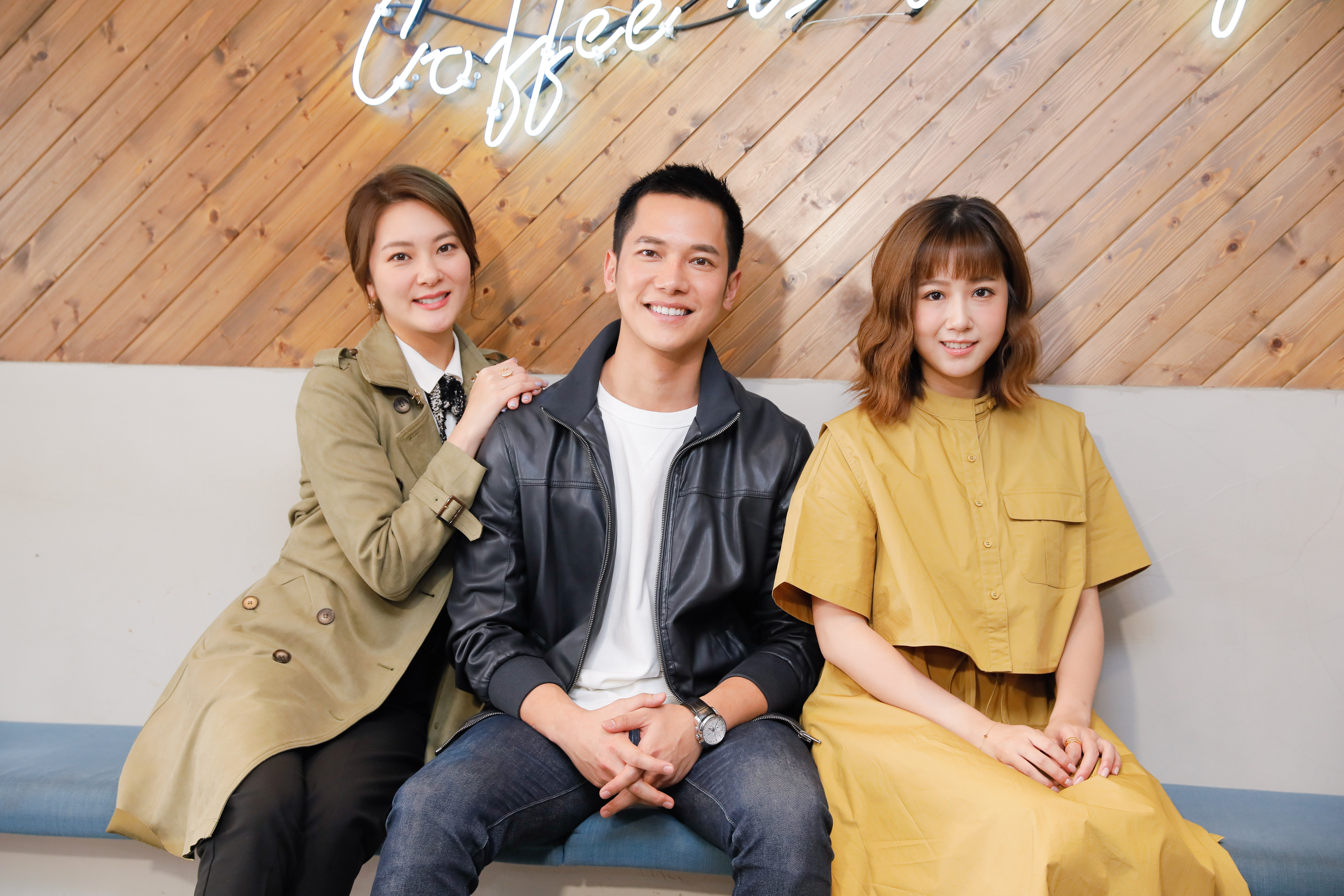 方志友（右）將在劇中介入梁瀚名（中）、楊雅筑（左）的感情。