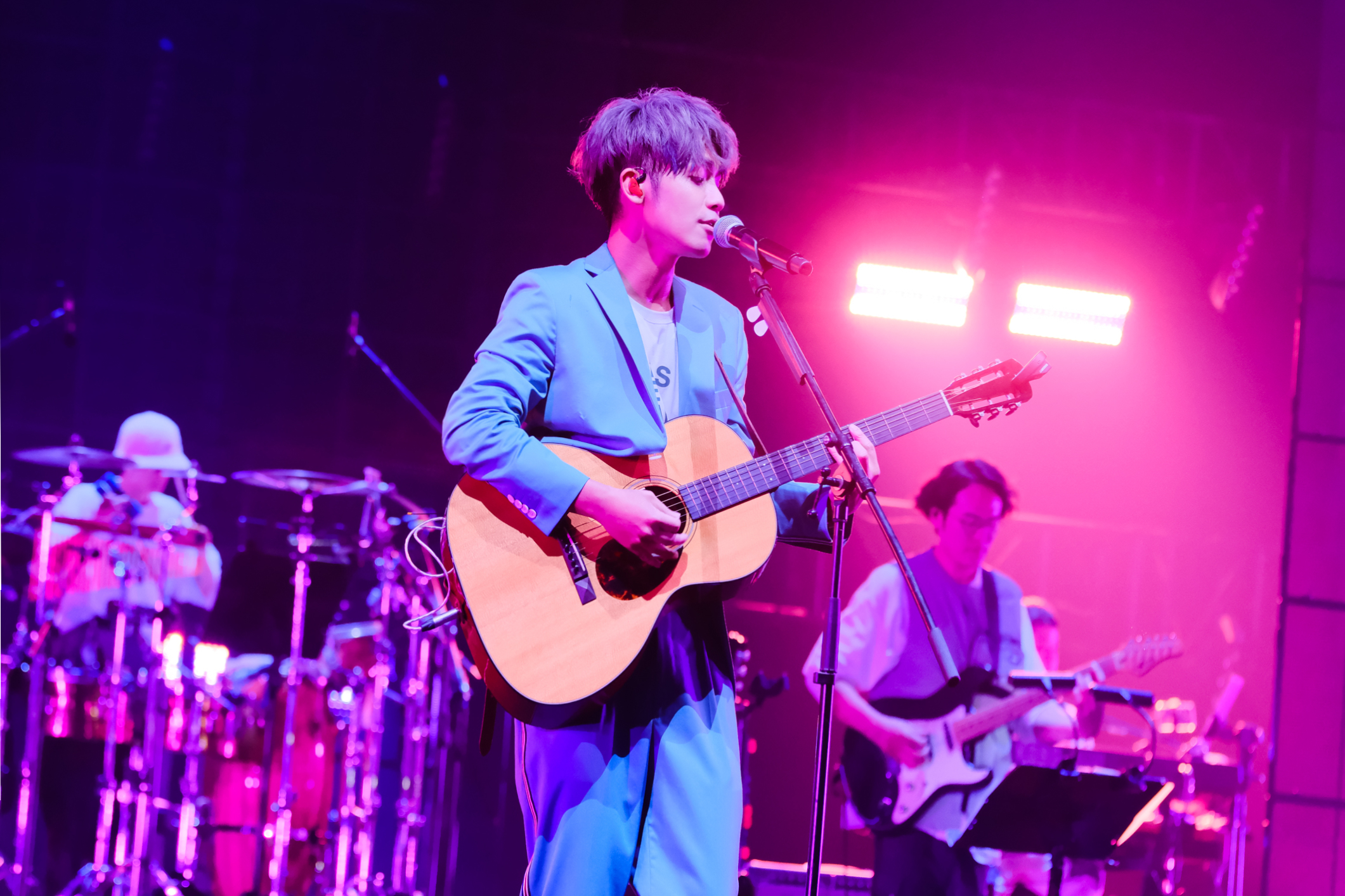 鼓鼓去年11月舉辦首場個唱,展現驚人實力。(相信音樂提供)