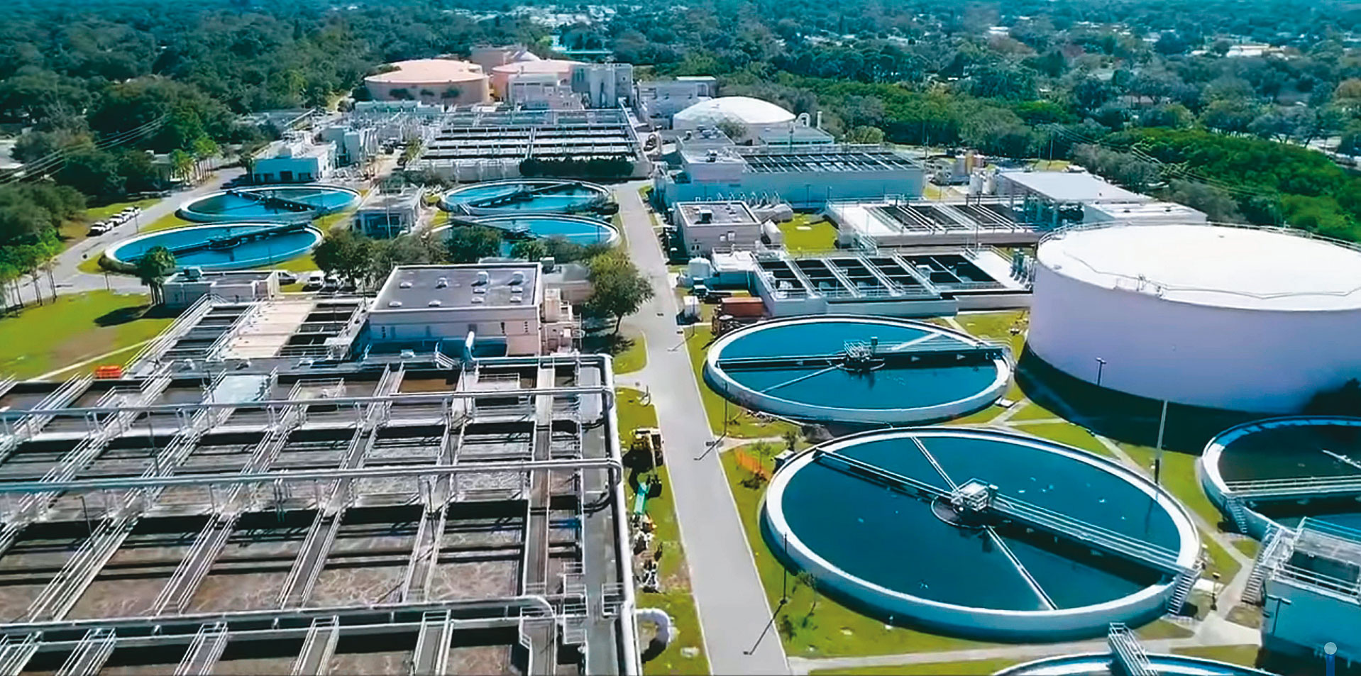 目前台積電進行包括日常用水及廠務端節水措施,平均每滴水使用3.5次。(翻攝台積電愛行動臉書)