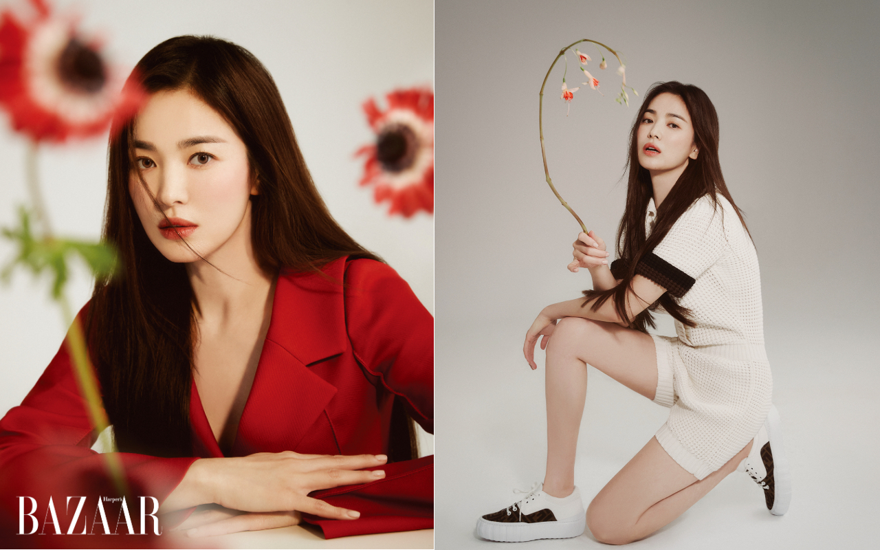 宋慧喬透露自己很喜歡演戲，因為能遇到很多傑出的人，但也想當一次普通的宋慧喬。（《Harper’s BAZAAR》國際中文版提供）