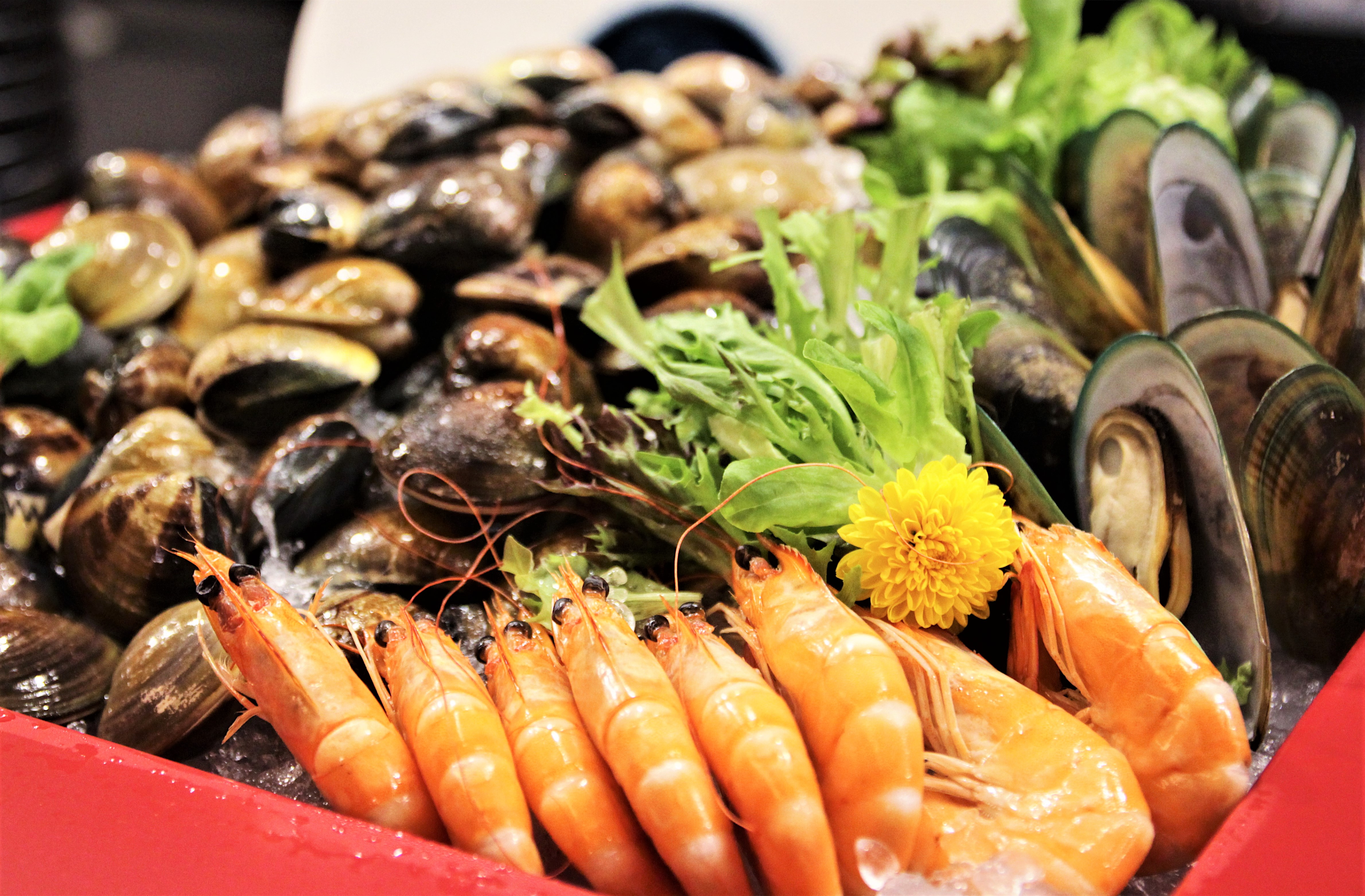 來到大港，「旭集和食集錦」結合進口、在地海鮮食材，將美味豪邁呈現。