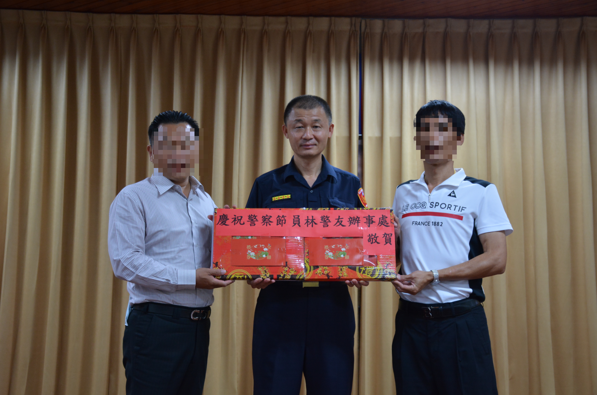 時任員林分局長的洪文宏,因指示員警在陳抗事件中假摔,遭警政署拔官。(翻攝自彰化縣警局官網)