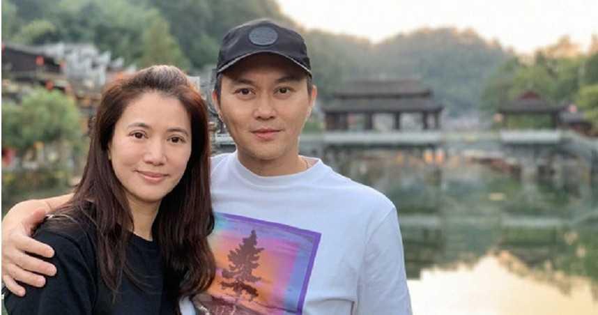 袁詠儀與張智霖結婚多年，2人有一個14歲的兒子。（翻攝自袁詠儀微博）