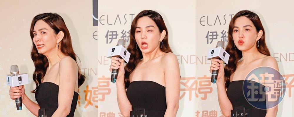 Ella難得長髮飄逸，展現女人味，但不知為何這畫面讓人有點不蘇胡…（遮眼跑開）
