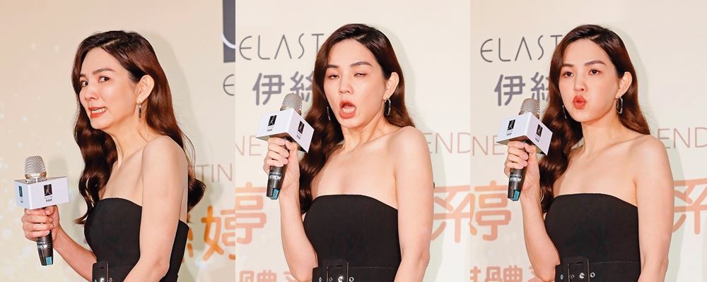 Ella難得長髮飄逸，展現女人味，但不知為何這畫面讓人有點不蘇胡…（遮眼跑開）