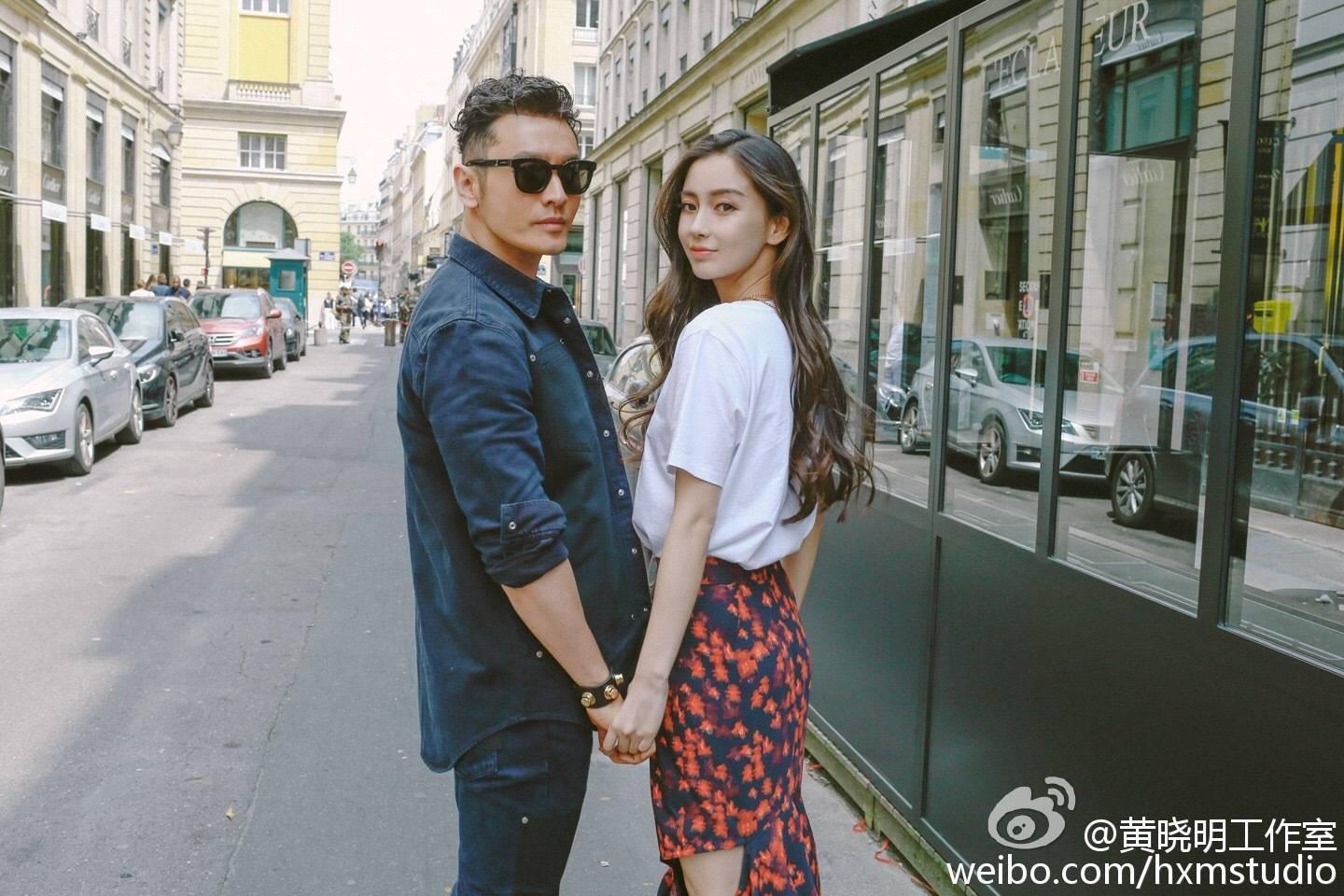黃曉明與Angelababy近年離婚傳言沸沸揚揚,外界都在等何時官宣。(翻攝自黃曉明工作室微博)