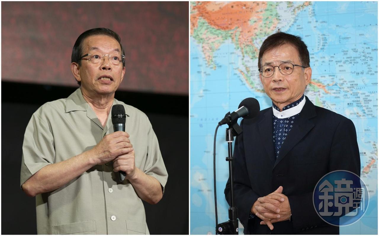 立委賴士葆（右）狠酸駐日代表謝長廷（左），「好像變成真正的助日代表，總是不敢得罪日本政府，三不五時還要為日本人講話！」（合成照／本刊資料照）