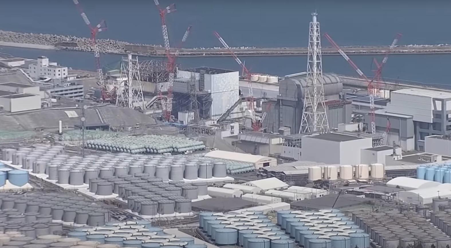 日本政府決定福島第1核電廠的核廢水將在2年後排入海中,引發鄰國高度關注。(翻攝自《朝日新聞》官方YouTube)