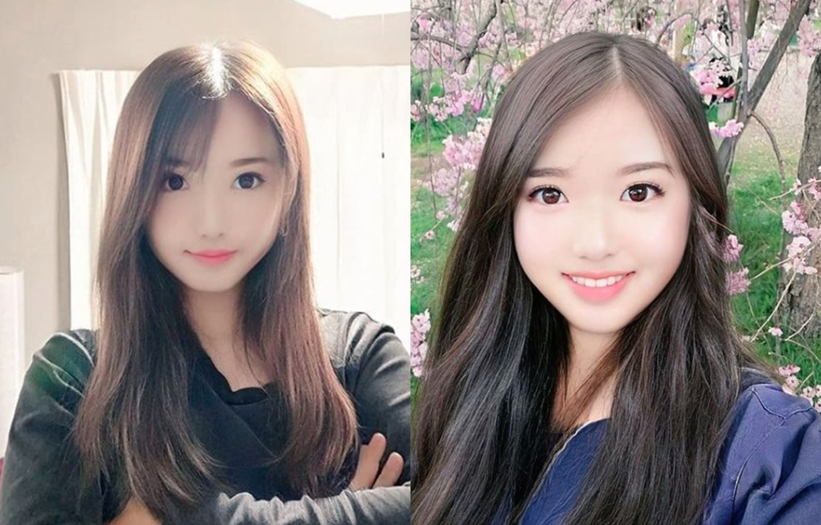 日本正妹上班族「在宅のアーマー」竟是中年大叔修圖而成。（翻攝自zaitaku_iyada IG）