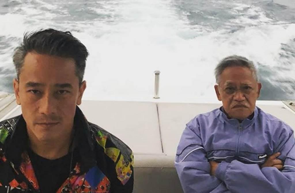吳耀漢和兒子吳嘉龍。(翻攝自吳嘉龍IG)