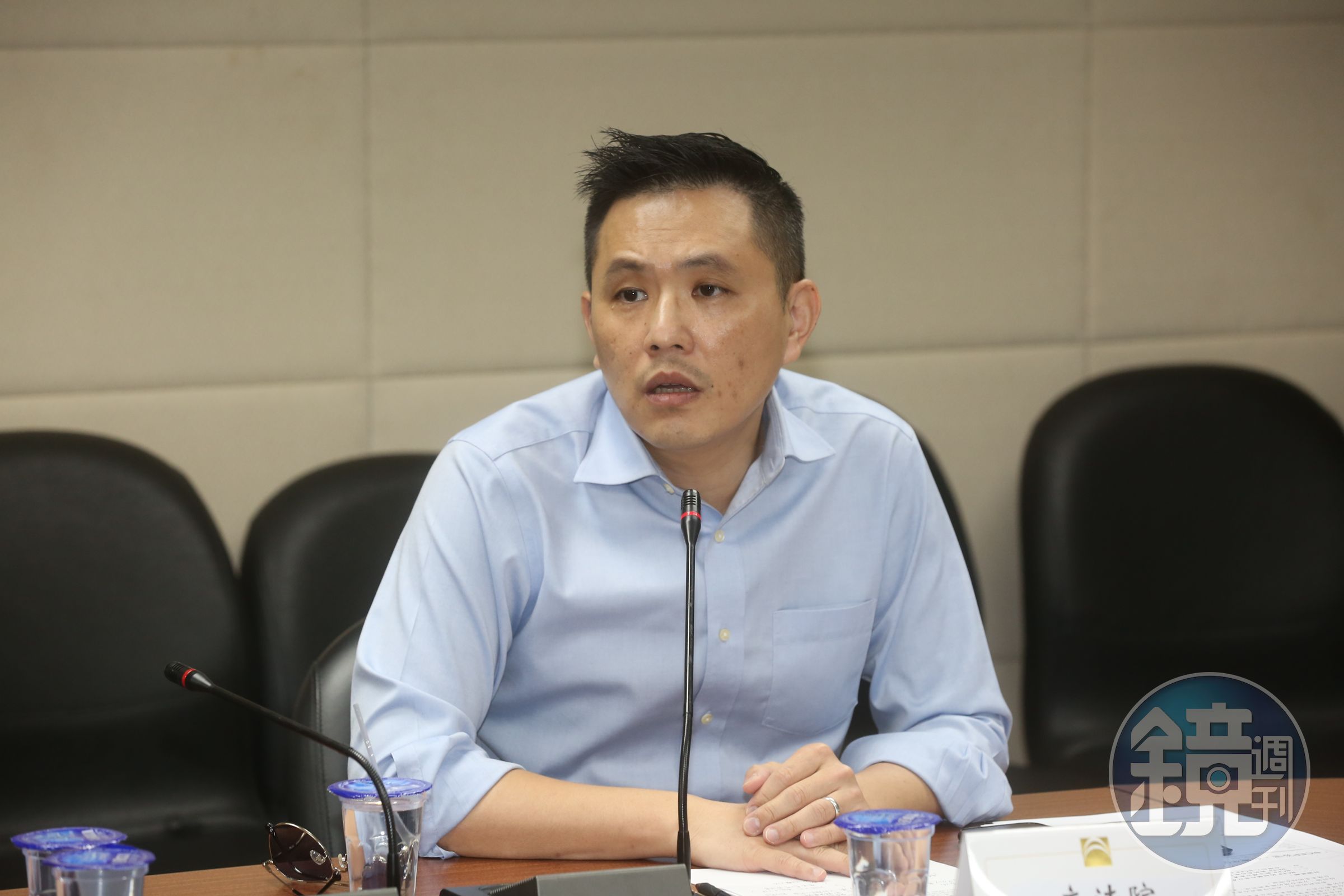 陳以信今日受邀會晤資深訪團，他強調是以個人身分受邀，而非代表國民黨。（本刊資料照）