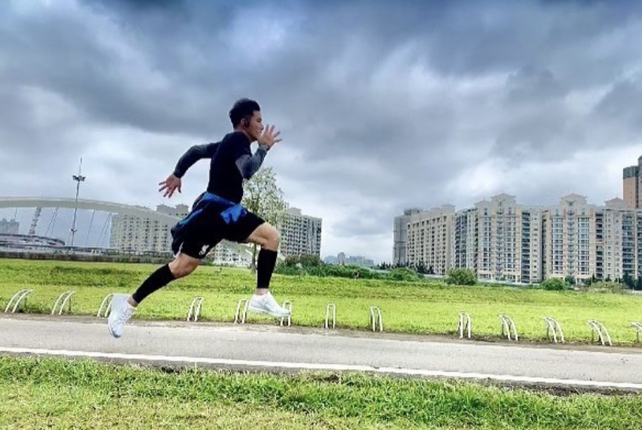 郭彥均當年曾在全中運拿下跳遠金牌，替補范逸臣資格綽綽有餘。（翻攝自郭彥均IG）