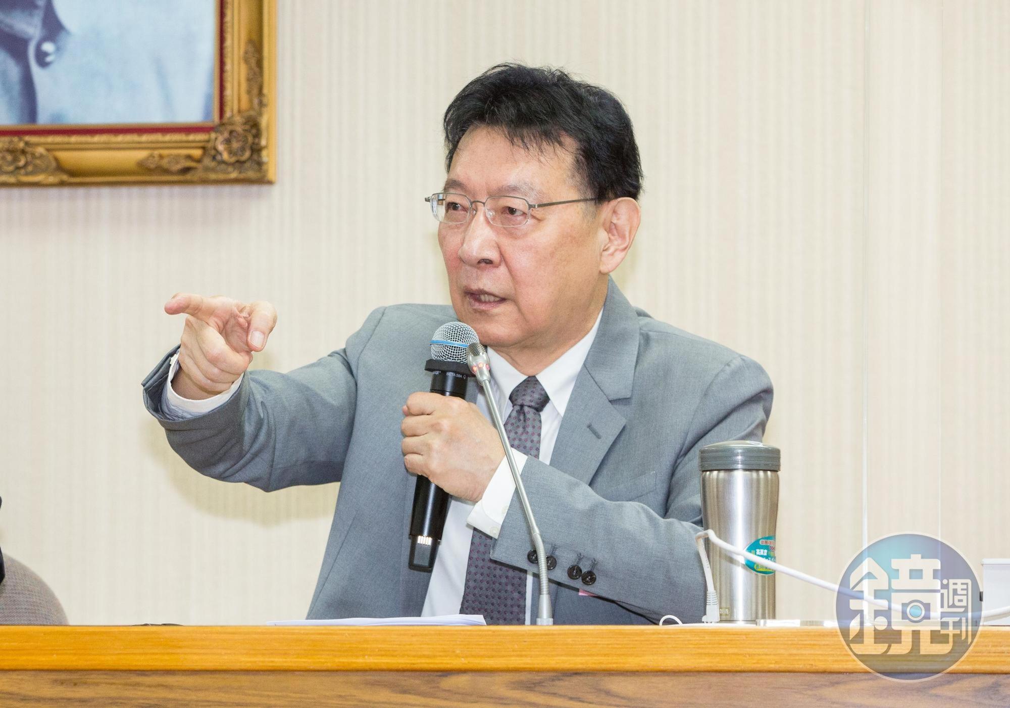 趙少康反擊民進黨邏輯不通,是「挺核廢水又反核四」嗎?(資料照)