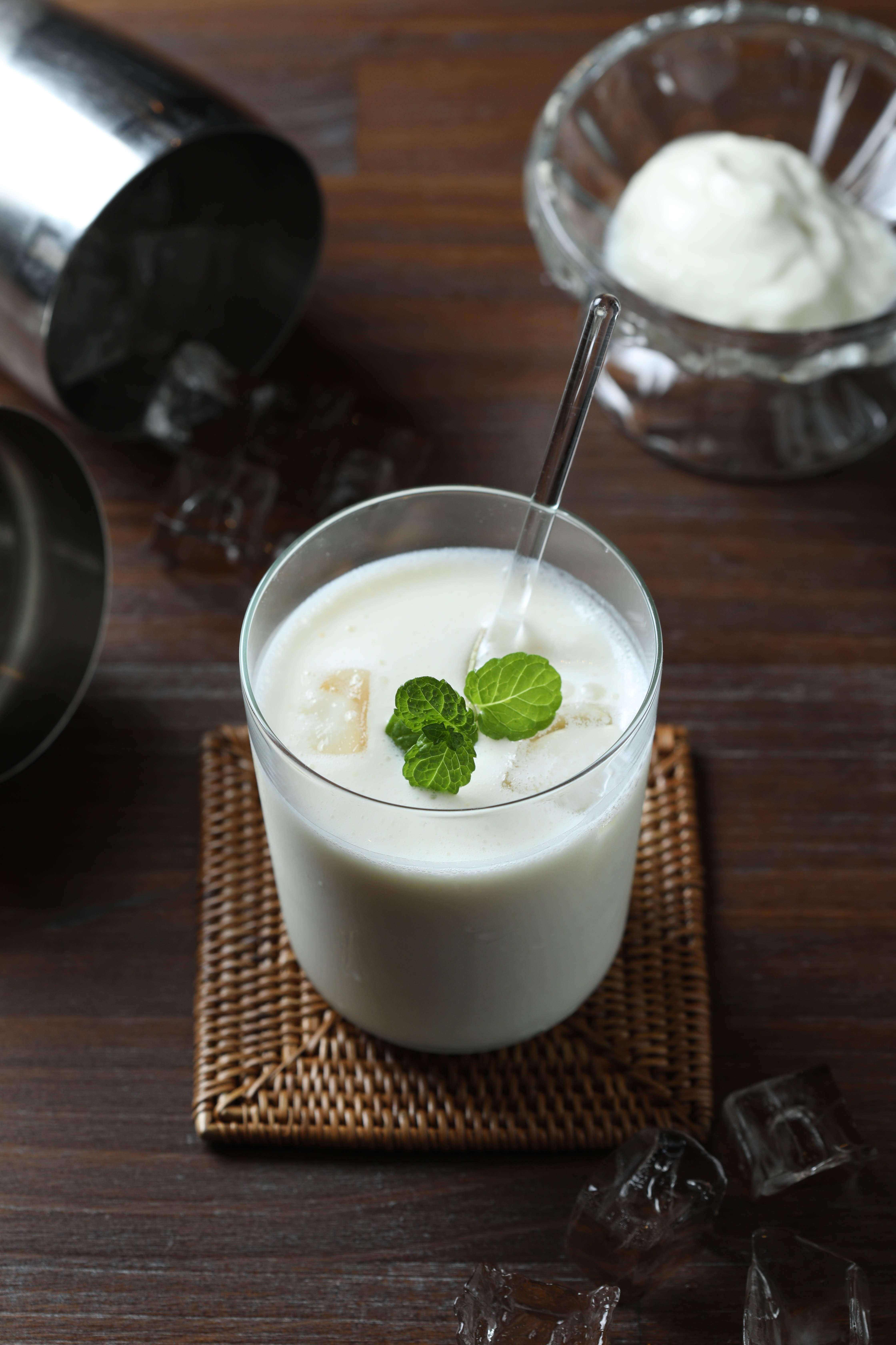「印度優格飲」是飯後清口助消化的恩物。（100元／杯）