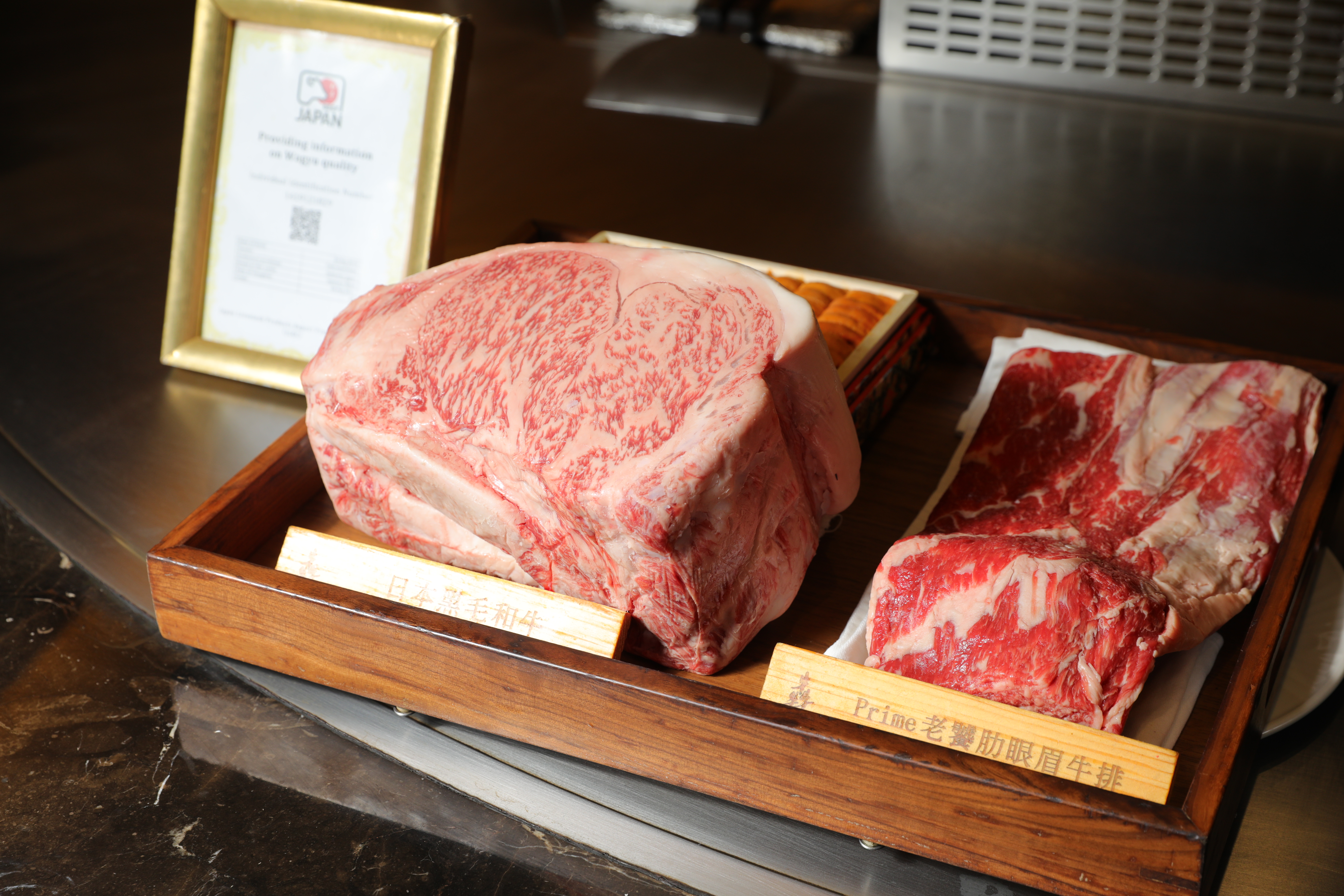 日本和牛、Prime等級老饕牛排的高級肉品都點得到。