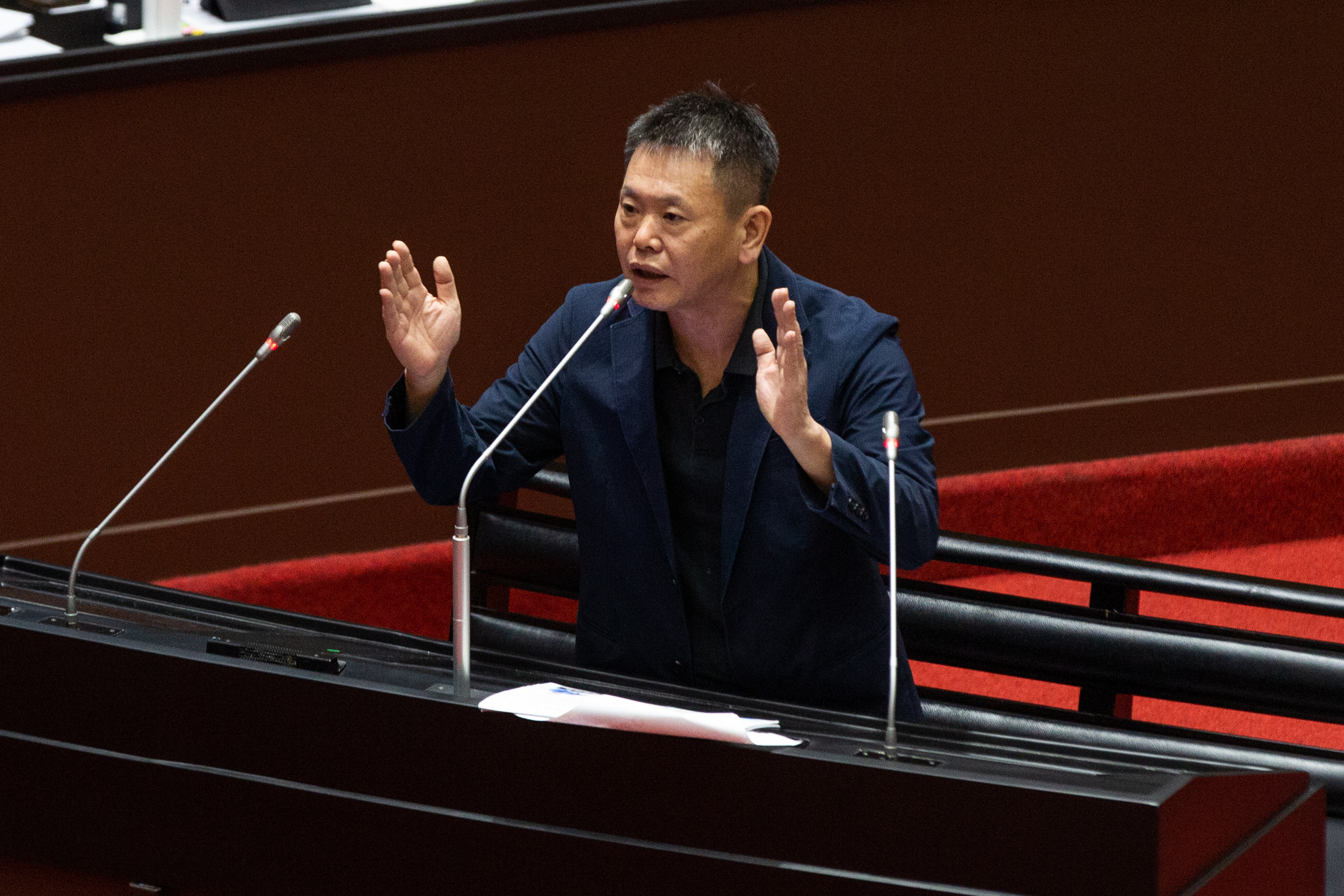 國民黨立委林為洲認為九二共識已岌岌可危。（本刊資料照）