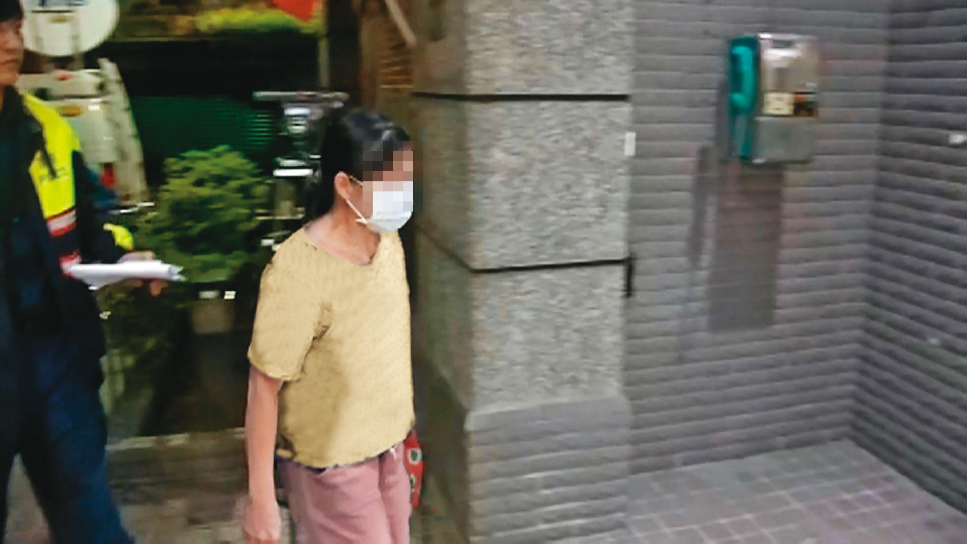 凌虐外孫致死的W姓婦人辯稱有精神疾病,希望脫罪,卻提不出證明。(東森新聞提供,當事人已經變裝處理)