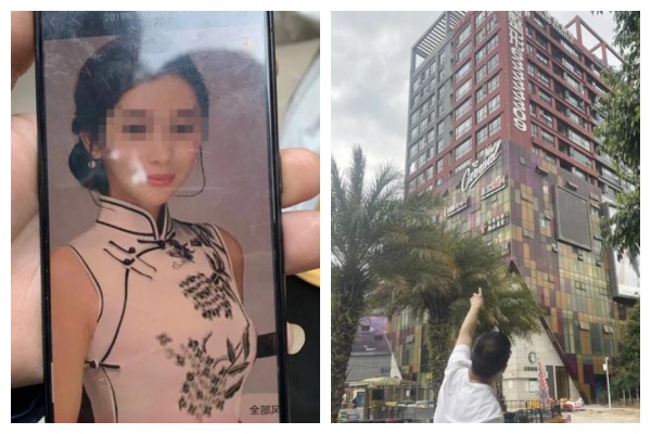 大陸女子馬兆麗疑似因隆乳失敗而輕生，留下年邁父母和未成年的兒子。（翻攝自微博）