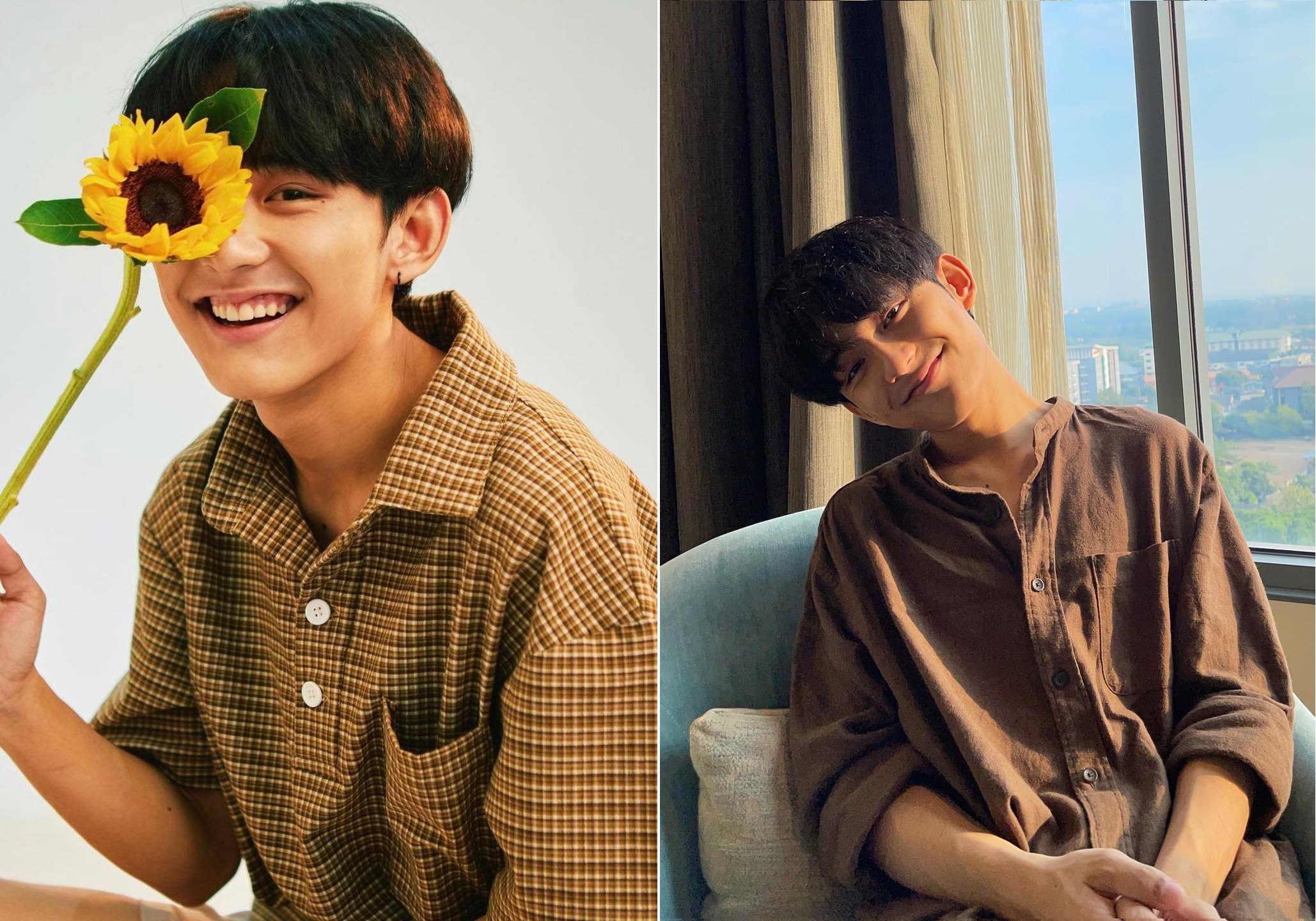 First外表清新可愛，唱著情歌圈粉無數。（翻攝自First Anuwat臉書）