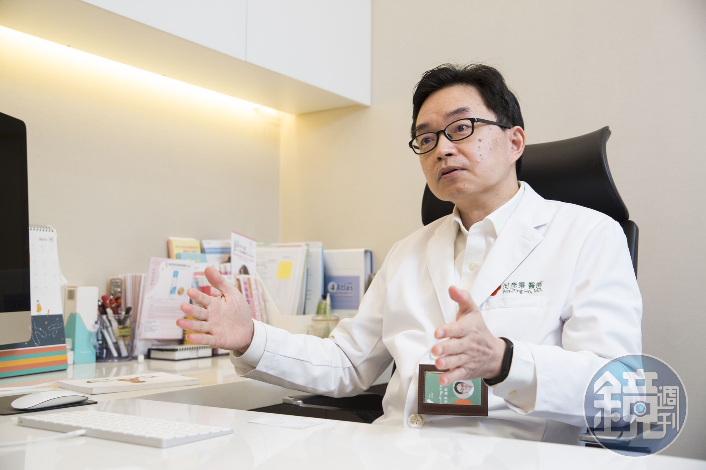 TFC臺北婦產科診所生殖中心副院長何彥秉曾遇上患者，丈夫罹癌化療導致精蟲質量均不佳，後來妻子透過試管療程成功生下女寶寶。
