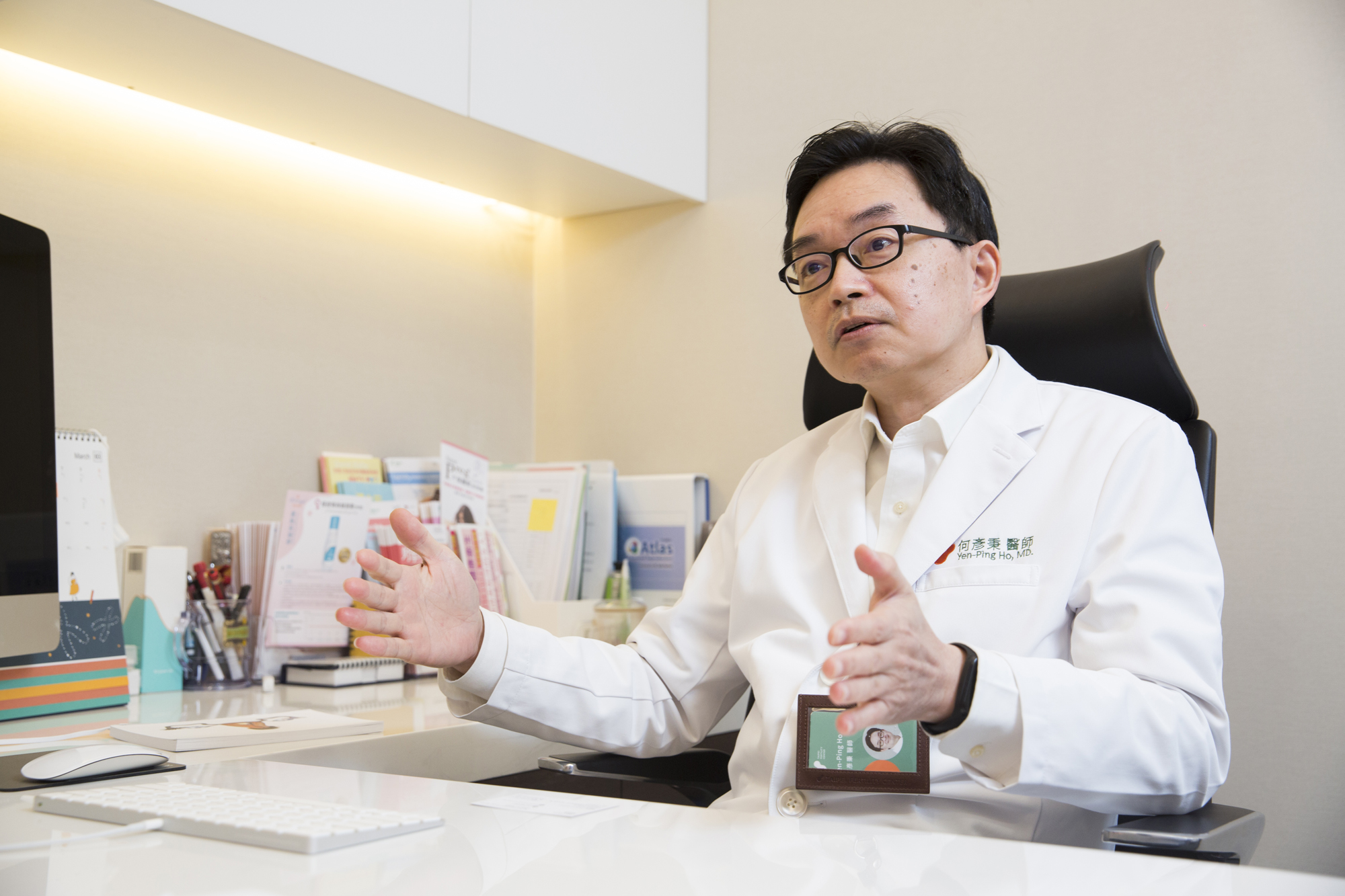 TFC臺北婦產科診所生殖中心副院長何彥秉曾遇上患者，丈夫罹癌化療導致精蟲質量均不佳，後來妻子透過試管療程成功生下女寶寶。
