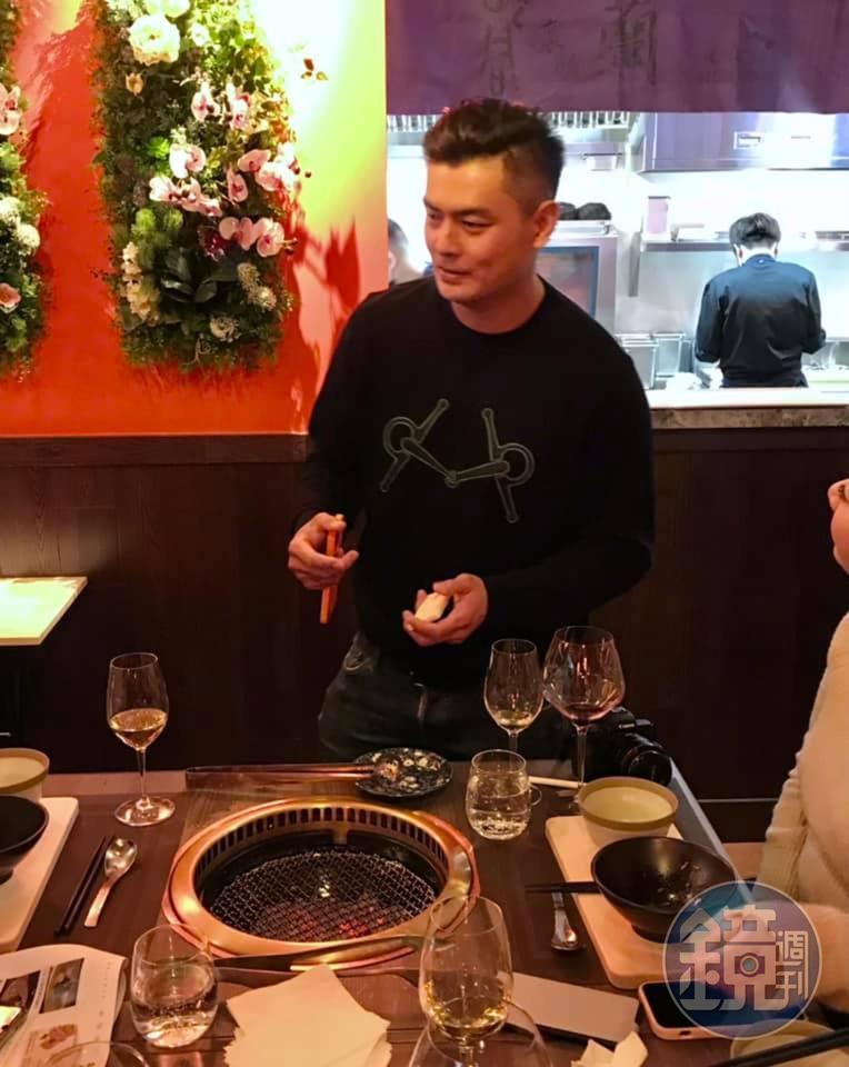 胡同燒肉暨橘焱國際董事長吳念忠,主導集團進行聯手及聯名合作,每次出手都是話題。