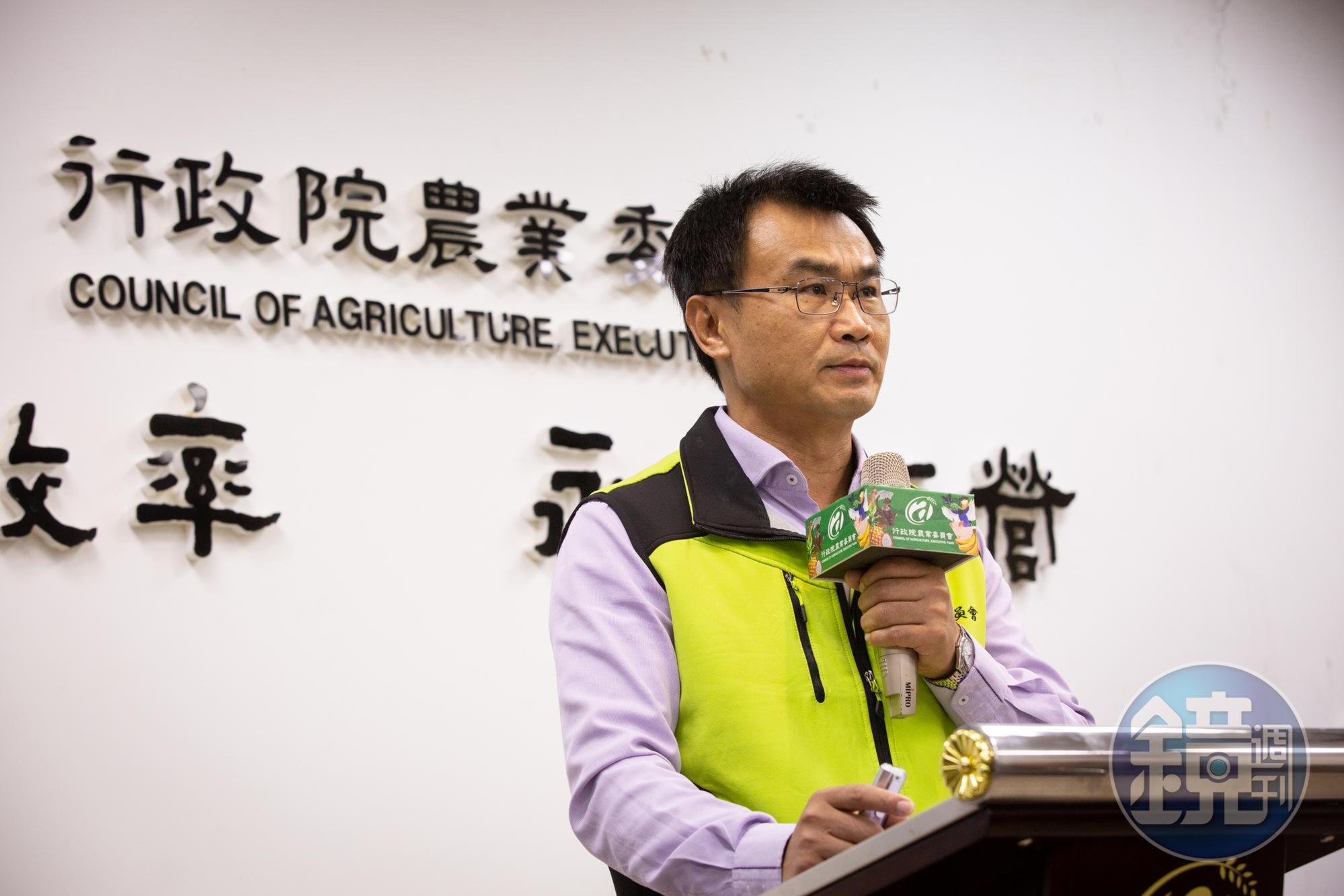 農委會主委陳吉仲表示，目前萊豬0進口是因為市場取向，民眾一般吃到萊牛的比例比萊豬高。（資料照）