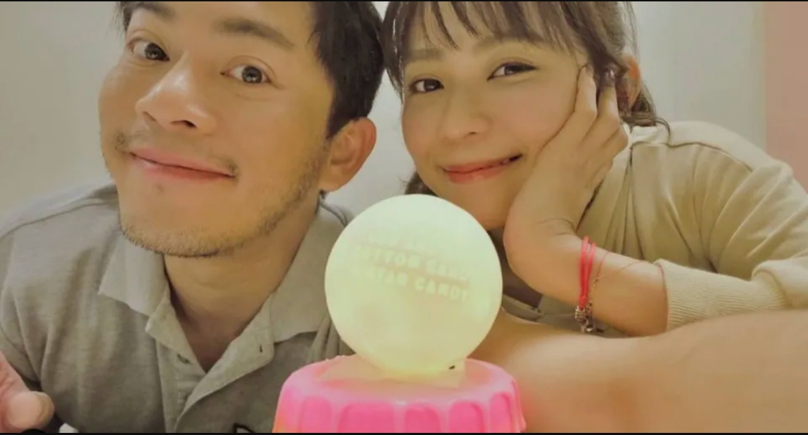 林萱瑜小了Junior11歲，兩人因戲結緣。（翻攝自kininii IG）