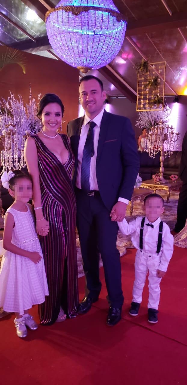 目前Liz擁有愛她的好老公、可愛的一女一子，婚姻相當幸福美滿。（Liz提供）