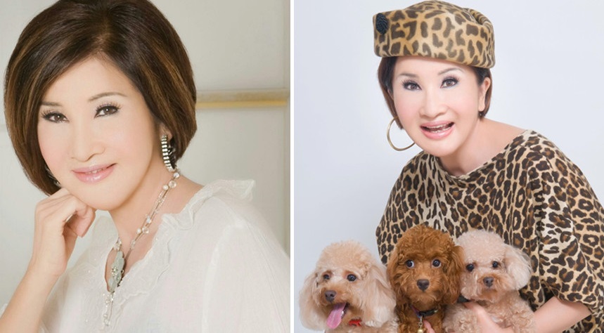 恬娃近日透露自己與小30歲的廚師嫩男分手，因為對方愛的「不是她的人，而是她的錢」。（翻攝恬娃臉書）