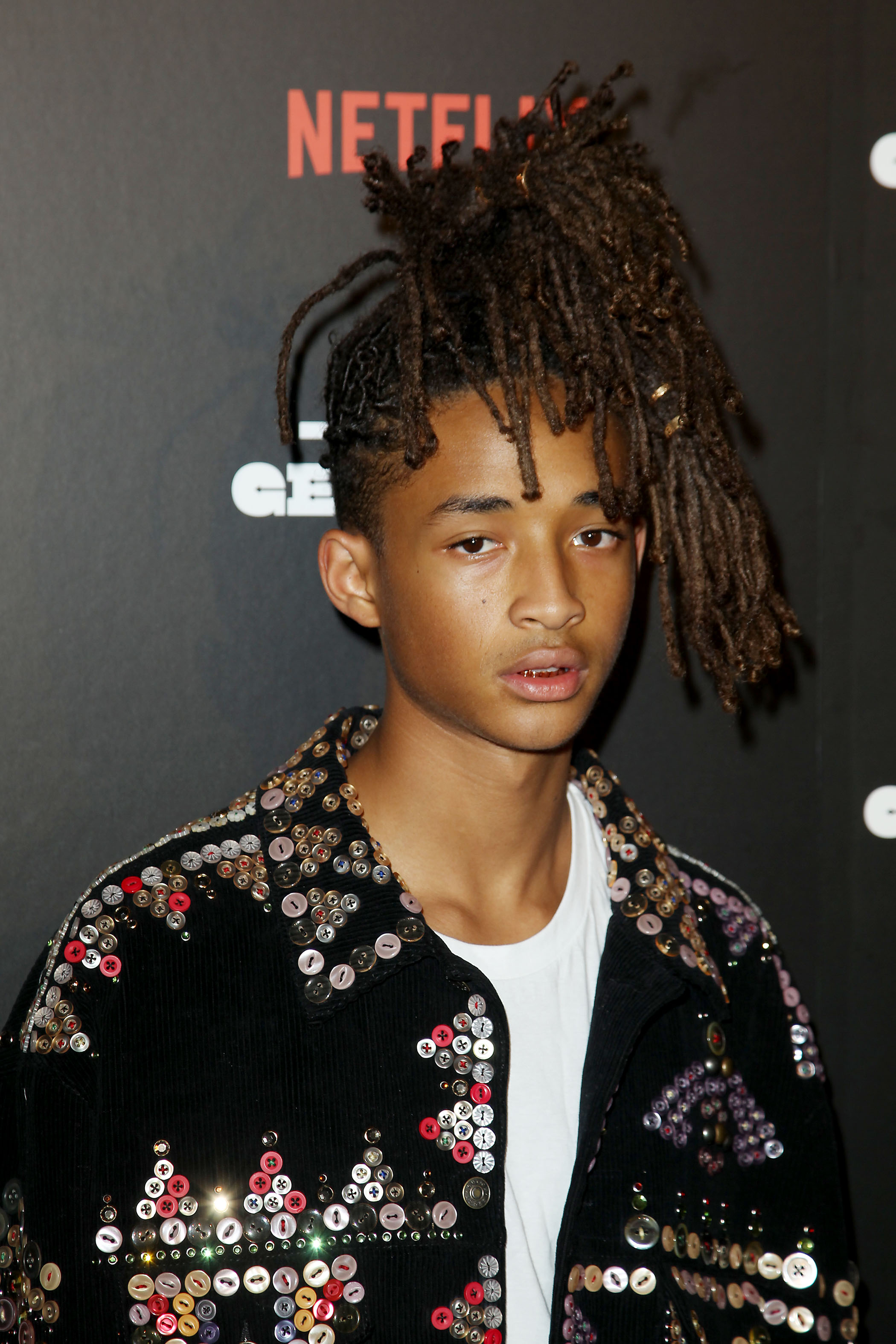 傑登史密斯出席活動時屢屢以各種造型成為指標人物。（Netflix提供）